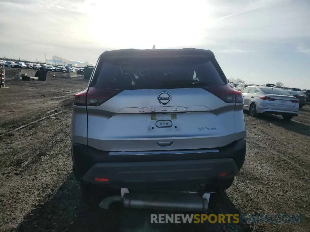6 Photograph of a damaged car JN8BT3BBXPW466997 NISSAN ROGUE 2023