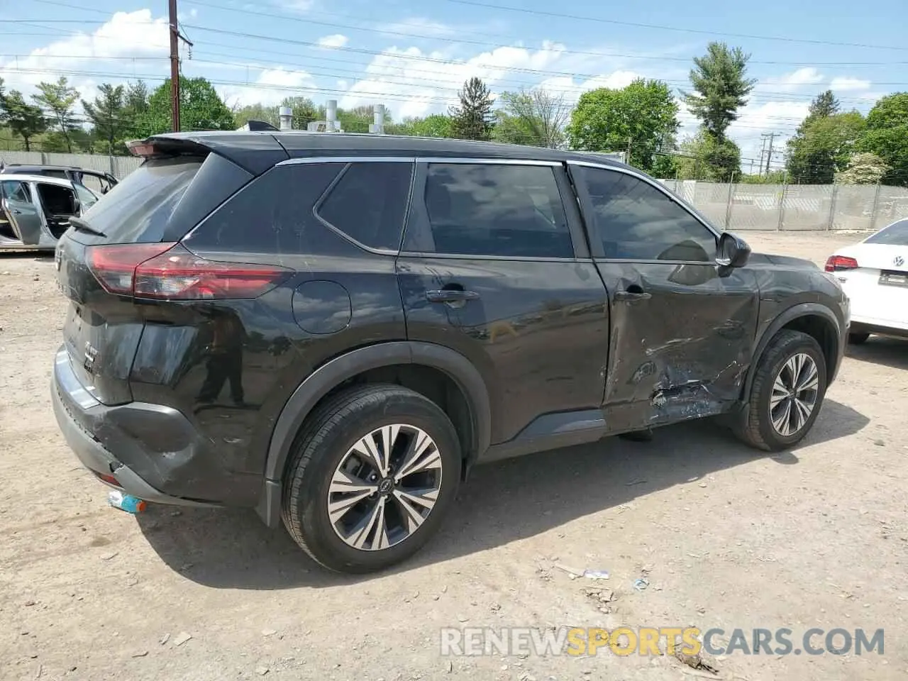 3 Photograph of a damaged car JN8BT3BBXPW468703 NISSAN ROGUE 2023