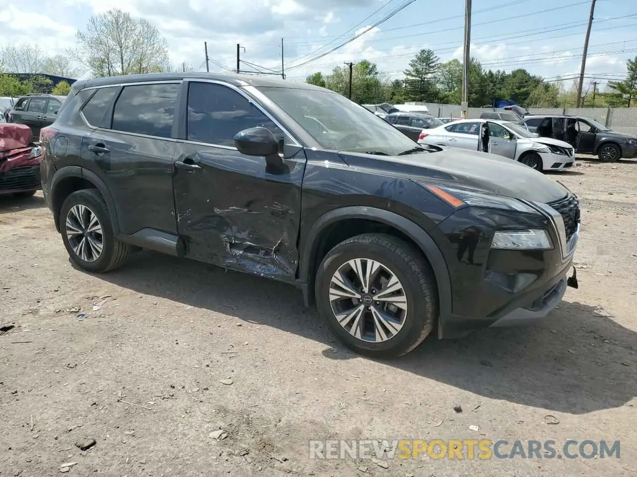 4 Photograph of a damaged car JN8BT3BBXPW468703 NISSAN ROGUE 2023