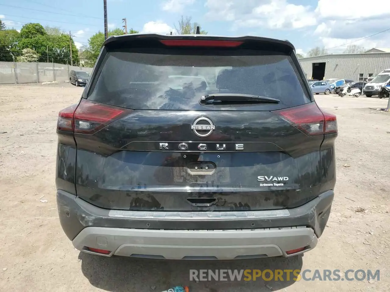 6 Photograph of a damaged car JN8BT3BBXPW468703 NISSAN ROGUE 2023