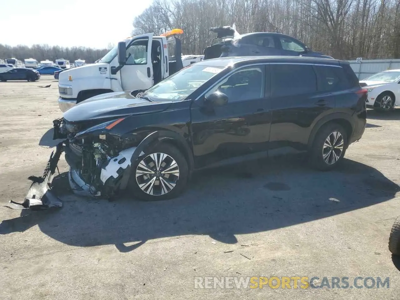 1 Photograph of a damaged car JN8BT3BBXPW473254 NISSAN ROGUE 2023