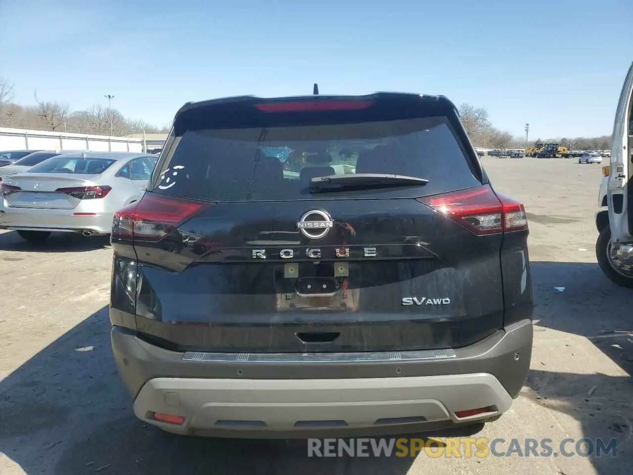 6 Photograph of a damaged car JN8BT3BBXPW473254 NISSAN ROGUE 2023