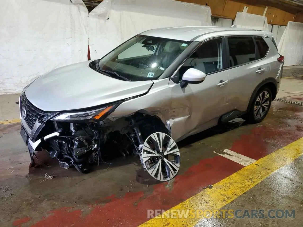 1 Photograph of a damaged car JN8BT3BBXPW478597 NISSAN ROGUE 2023