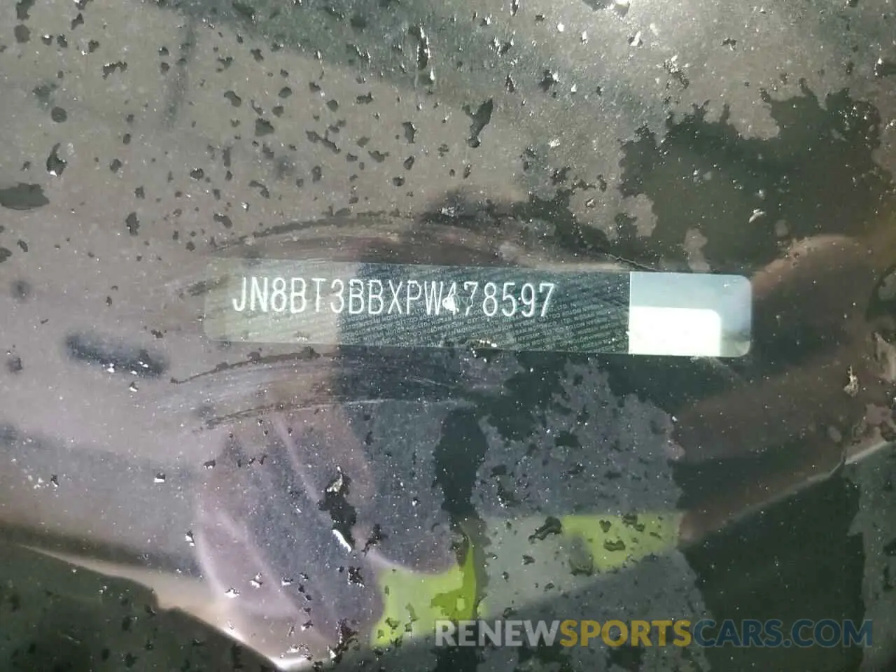 14 Photograph of a damaged car JN8BT3BBXPW478597 NISSAN ROGUE 2023