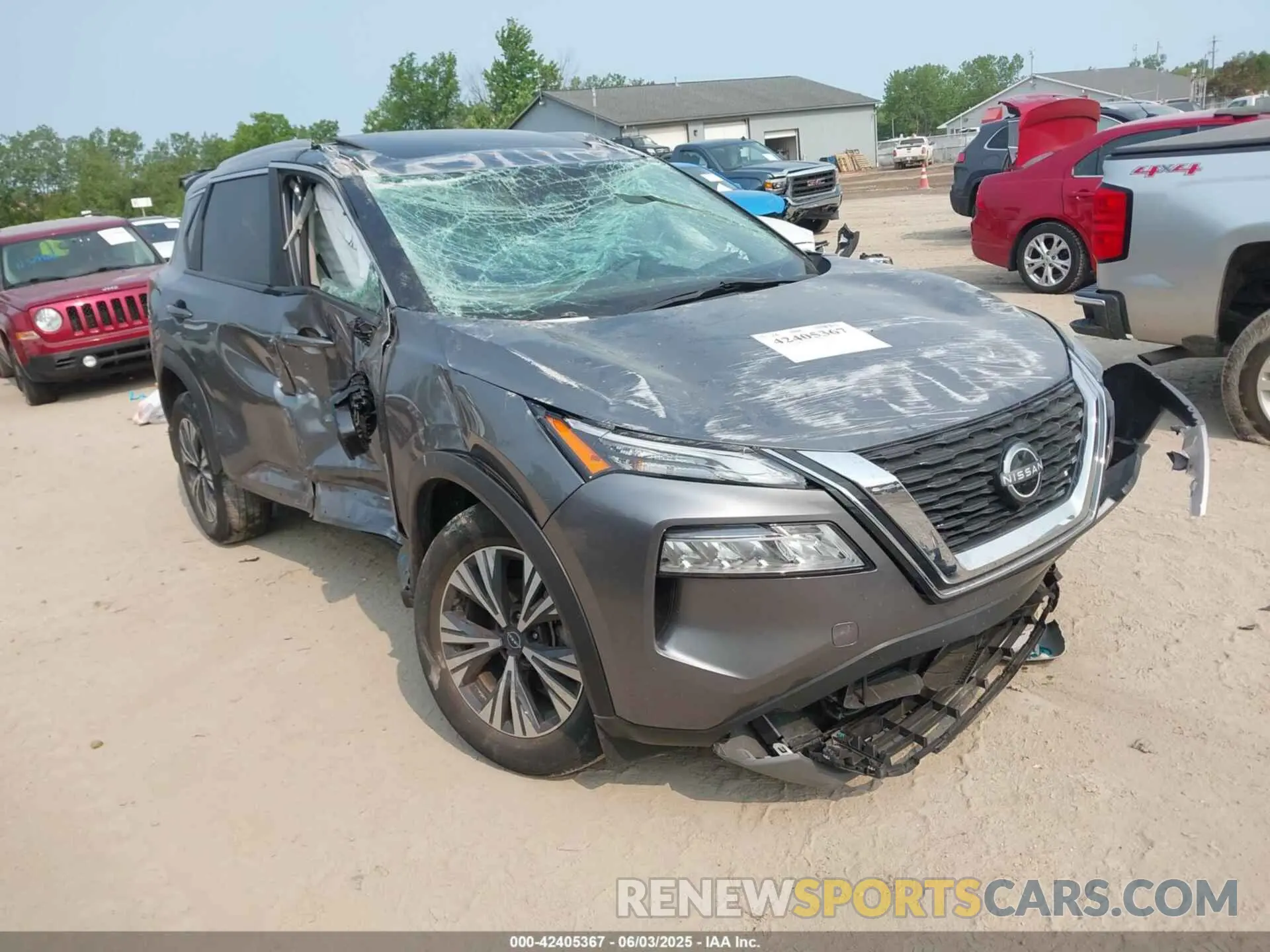 1 Photograph of a damaged car JN8BT3BBXPW491902 NISSAN ROGUE 2023