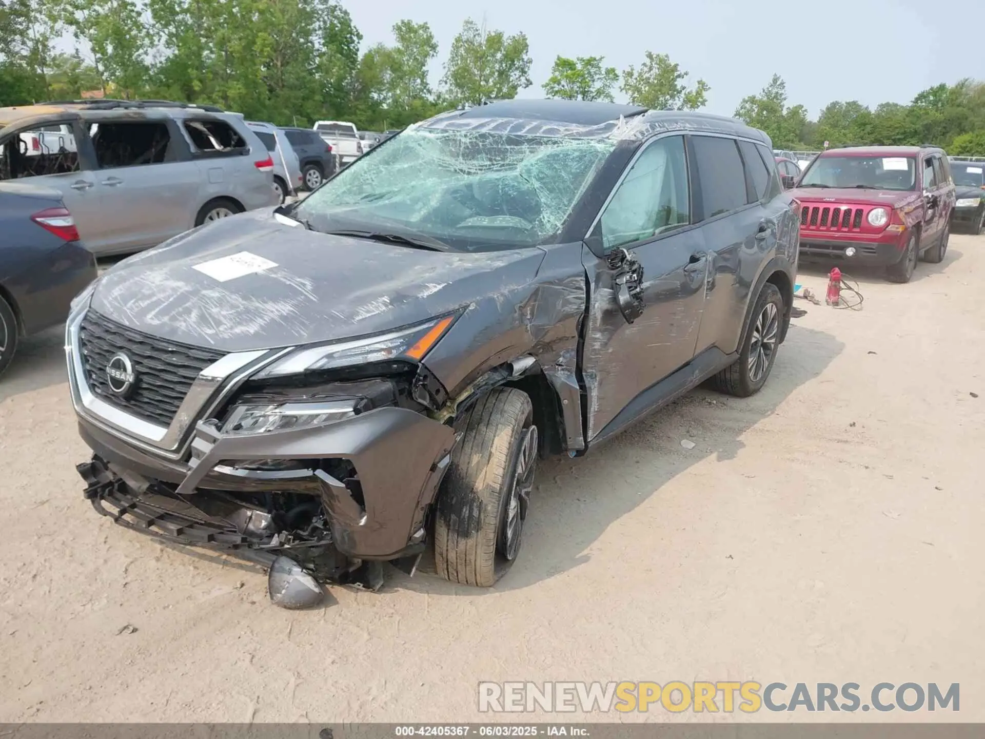 2 Photograph of a damaged car JN8BT3BBXPW491902 NISSAN ROGUE 2023