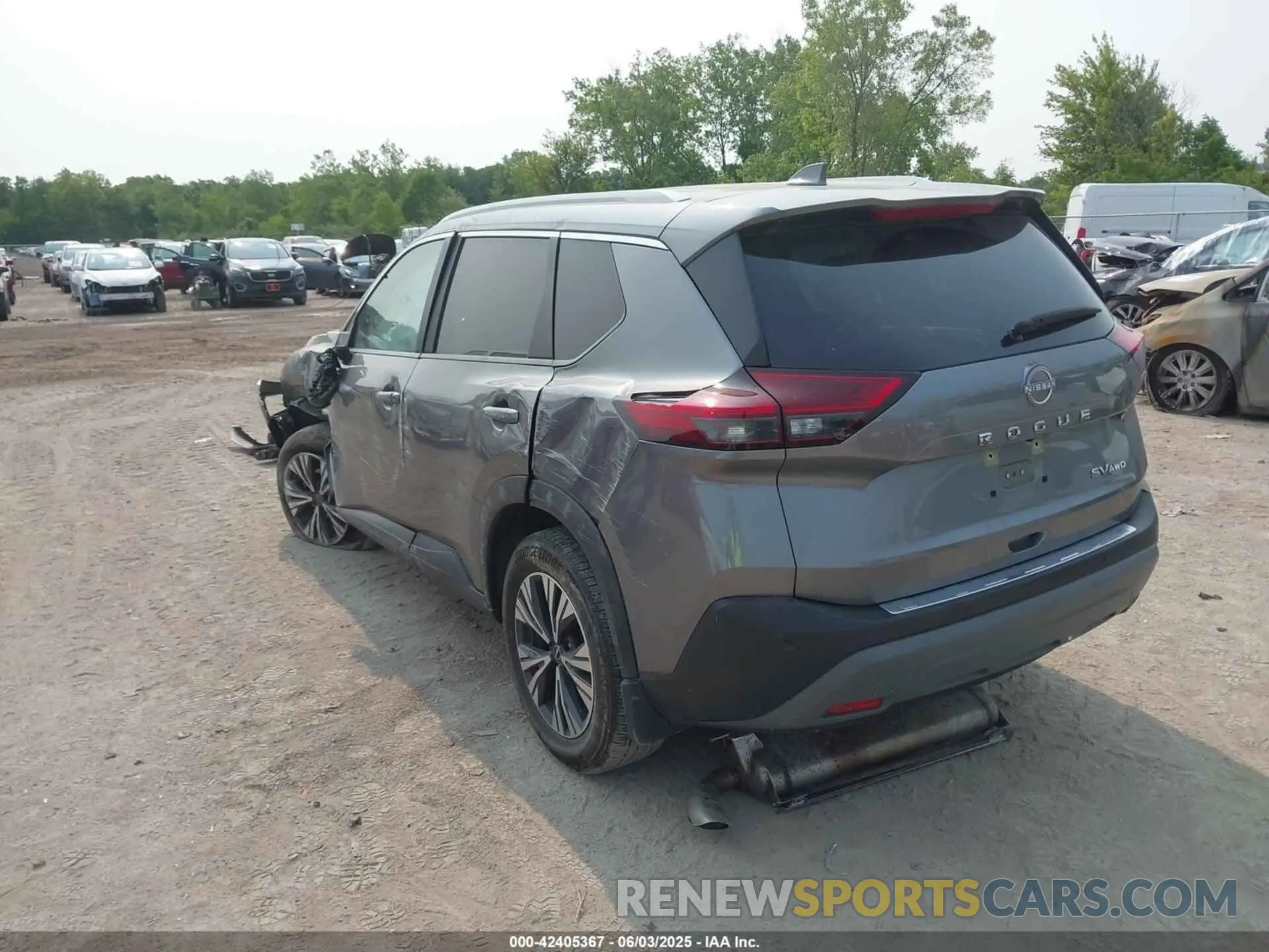 3 Photograph of a damaged car JN8BT3BBXPW491902 NISSAN ROGUE 2023