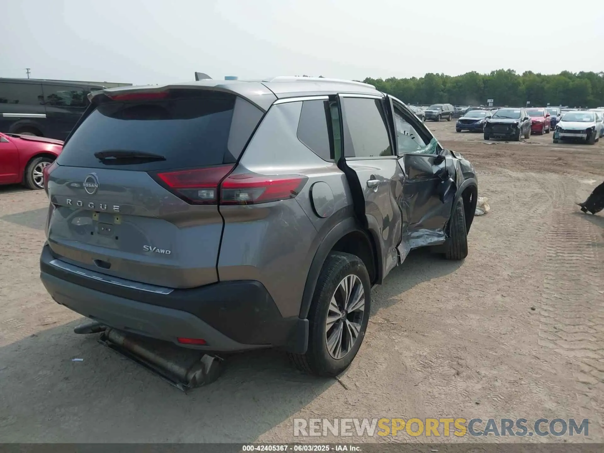 4 Photograph of a damaged car JN8BT3BBXPW491902 NISSAN ROGUE 2023