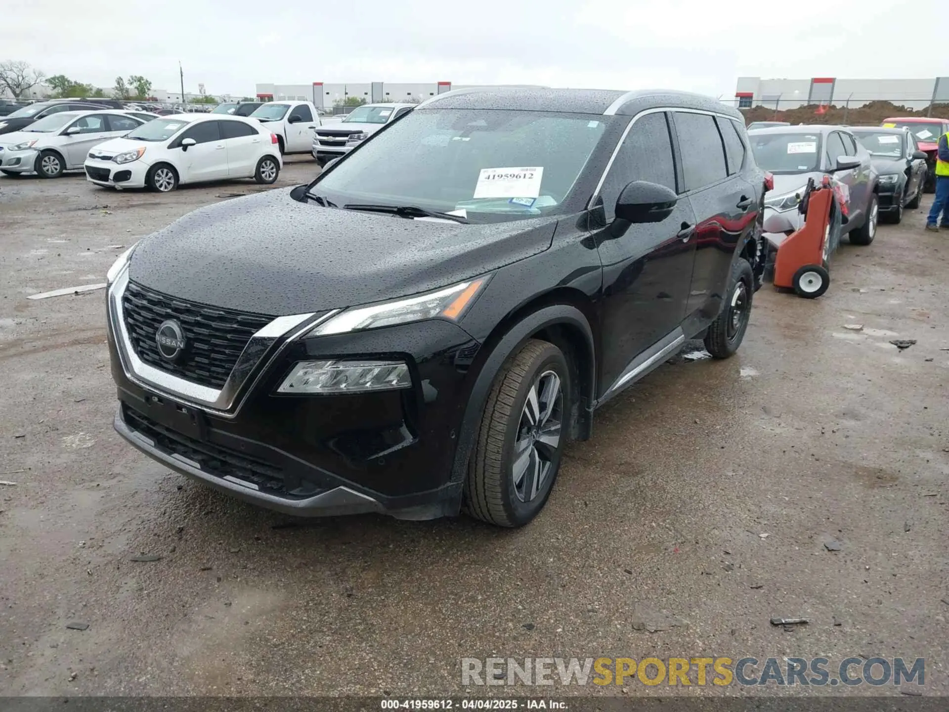 2 Photograph of a damaged car JN8BT3CA2PW411966 NISSAN ROGUE 2023