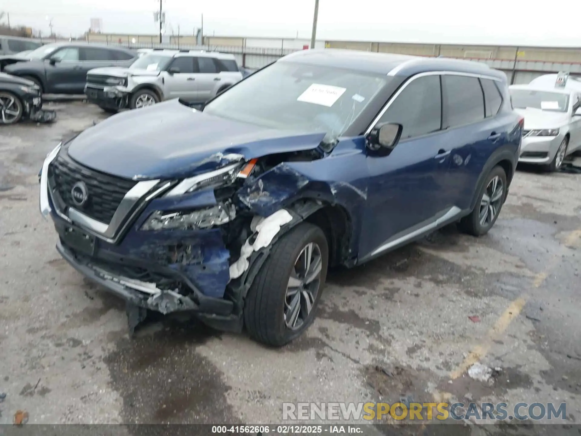2 Photograph of a damaged car JN8BT3CA4PW416229 NISSAN ROGUE 2023