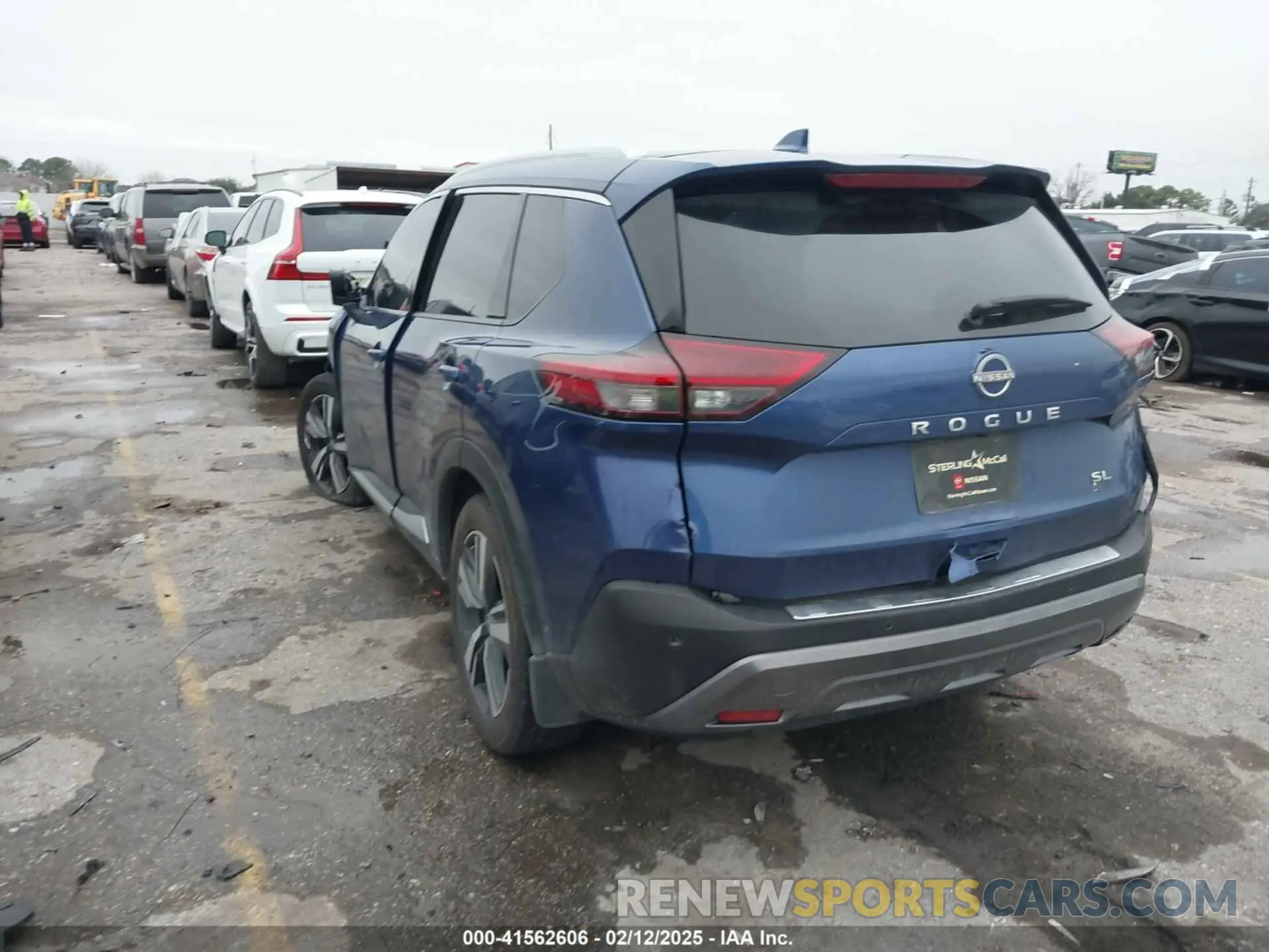 3 Photograph of a damaged car JN8BT3CA4PW416229 NISSAN ROGUE 2023