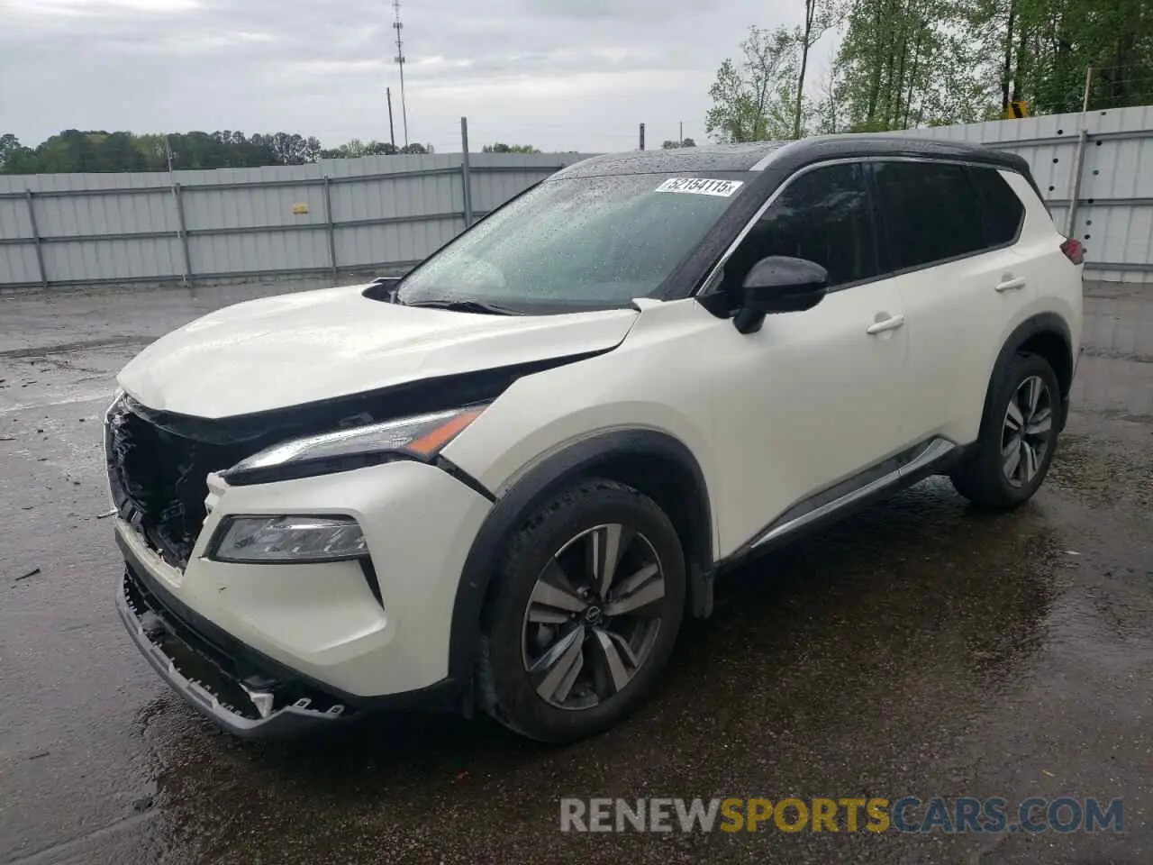 1 Photograph of a damaged car JN8BT3CA4PW425643 NISSAN ROGUE 2023