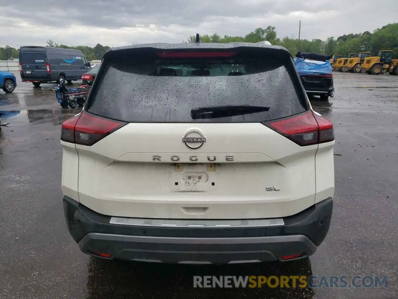 6 Photograph of a damaged car JN8BT3CA4PW425643 NISSAN ROGUE 2023