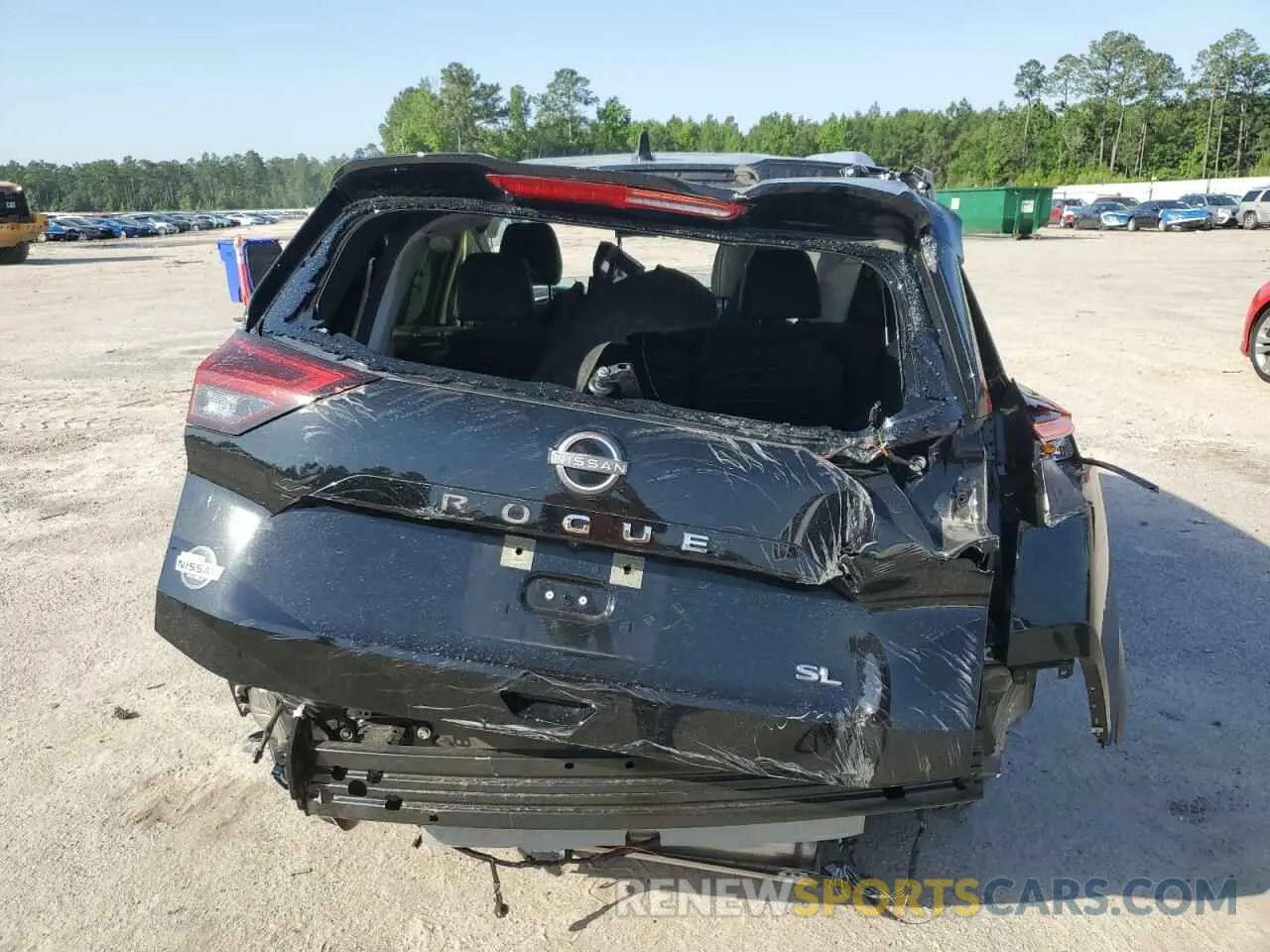 6 Photograph of a damaged car JN8BT3CA5PW004269 NISSAN ROGUE 2023