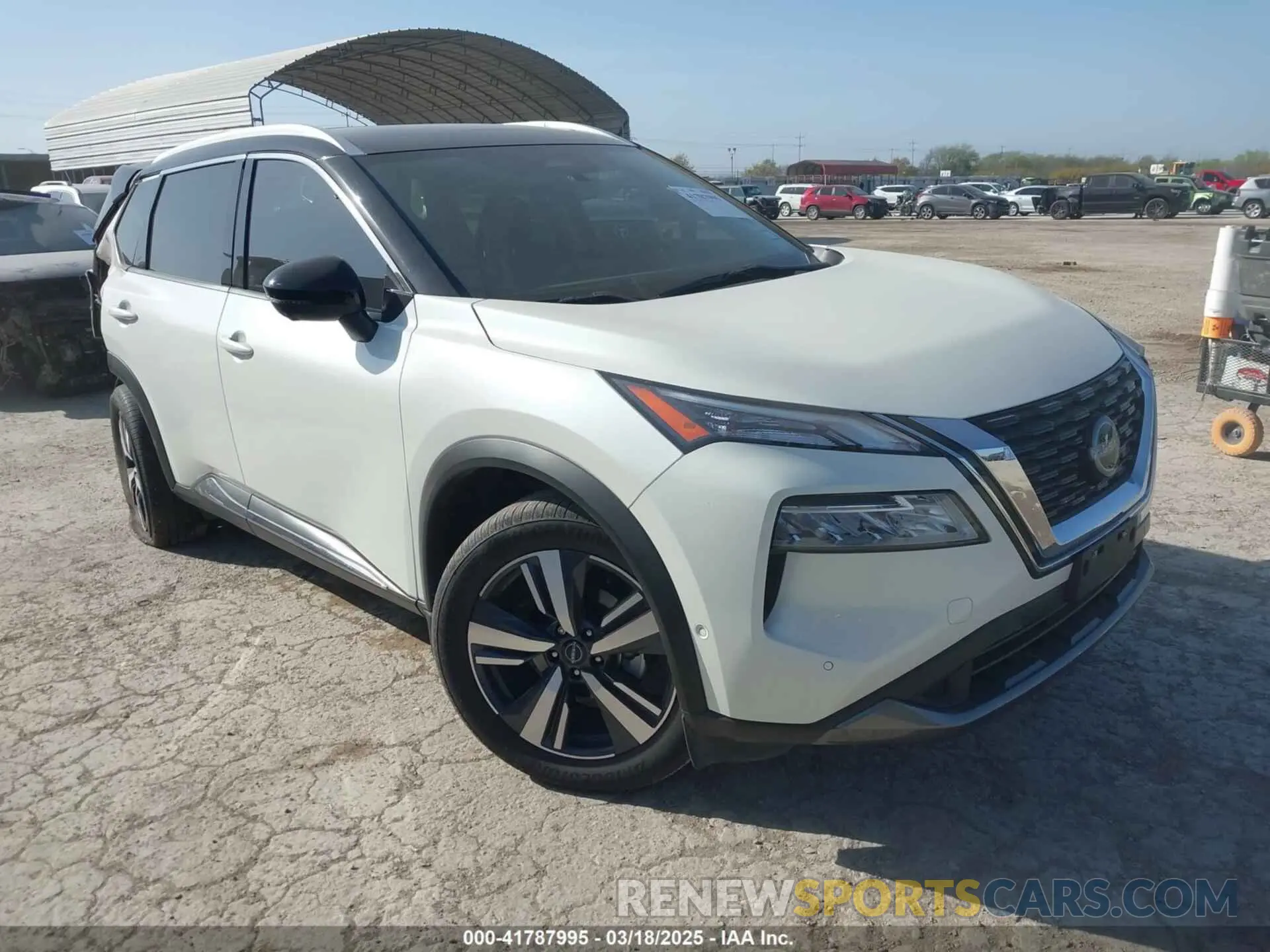 1 Photograph of a damaged car JN8BT3CA5PW411864 NISSAN ROGUE 2023