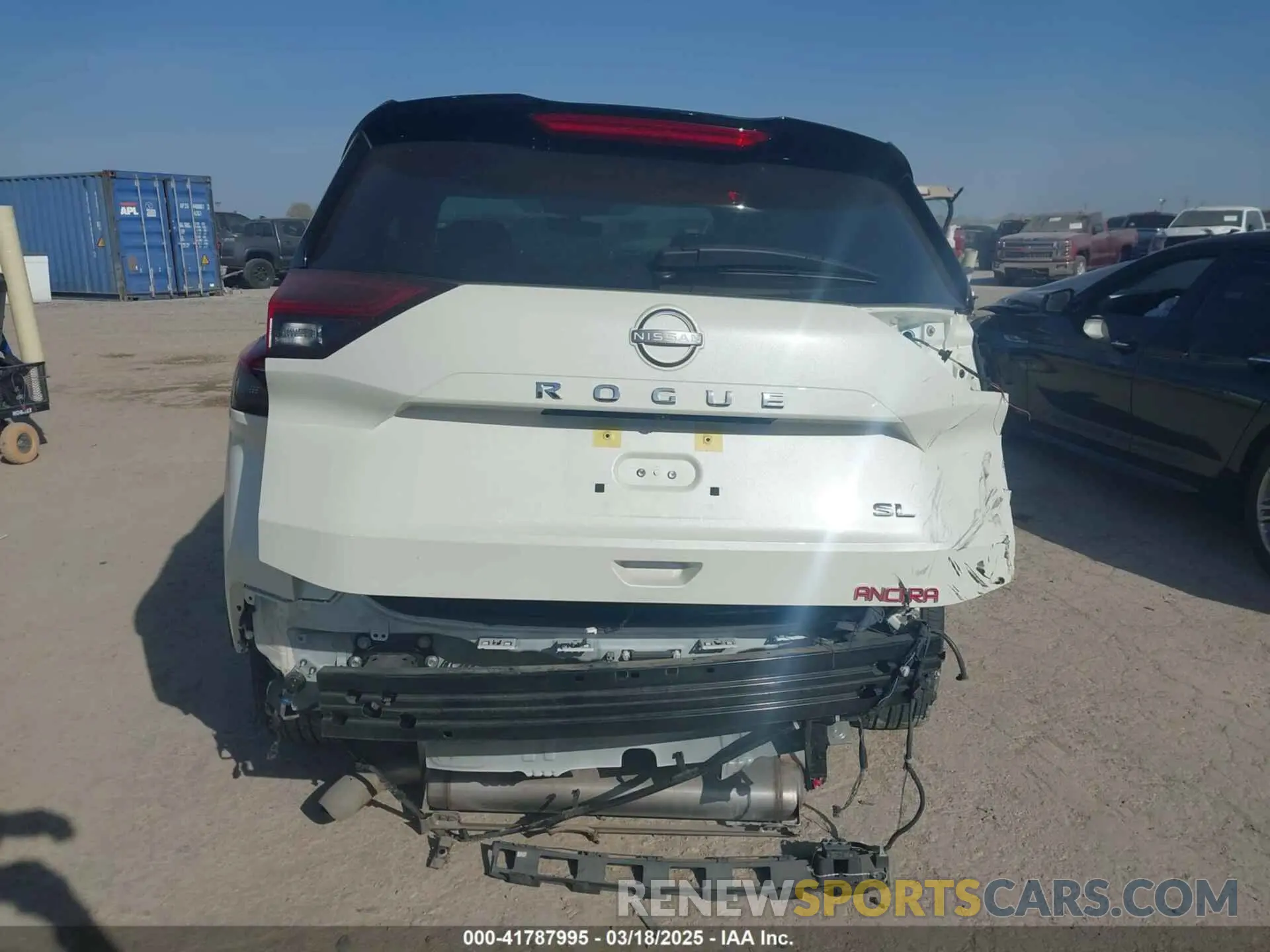 17 Photograph of a damaged car JN8BT3CA5PW411864 NISSAN ROGUE 2023