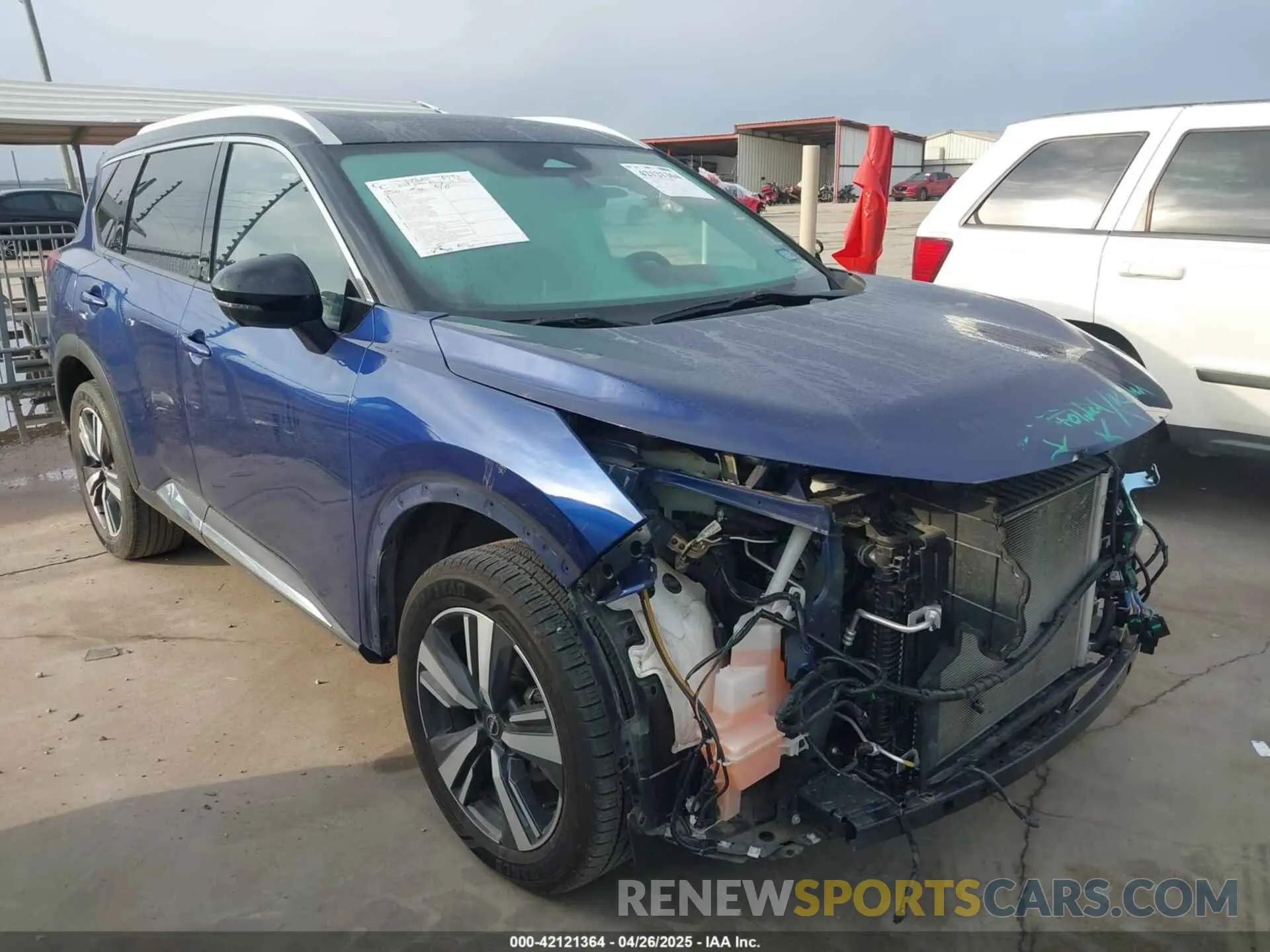 1 Photograph of a damaged car JN8BT3CA8PW417576 NISSAN ROGUE 2023