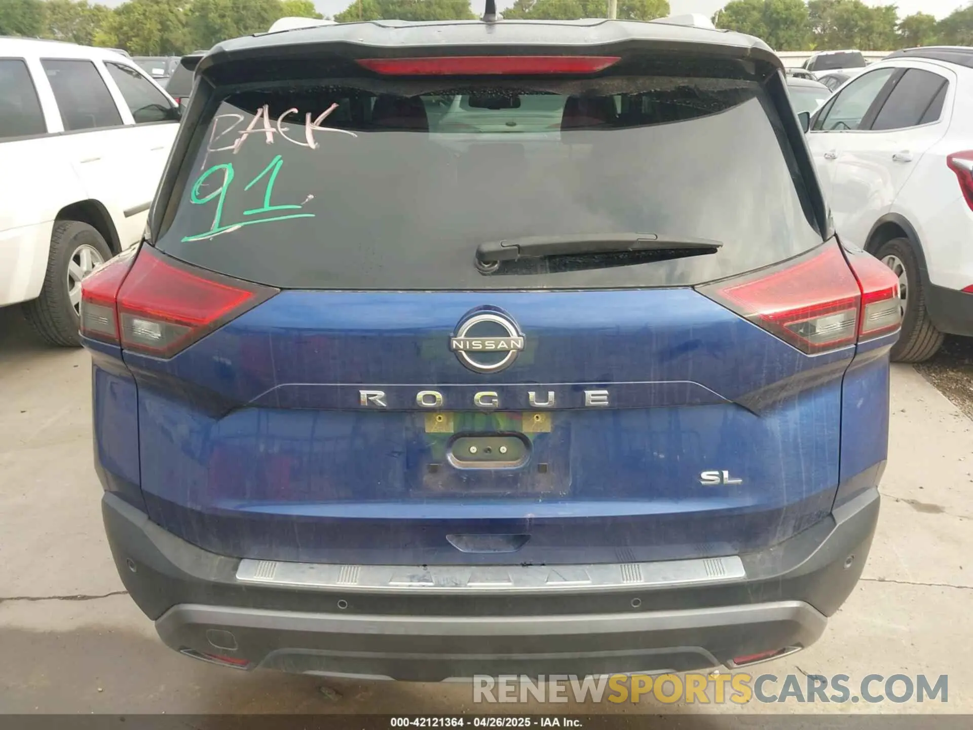 16 Photograph of a damaged car JN8BT3CA8PW417576 NISSAN ROGUE 2023
