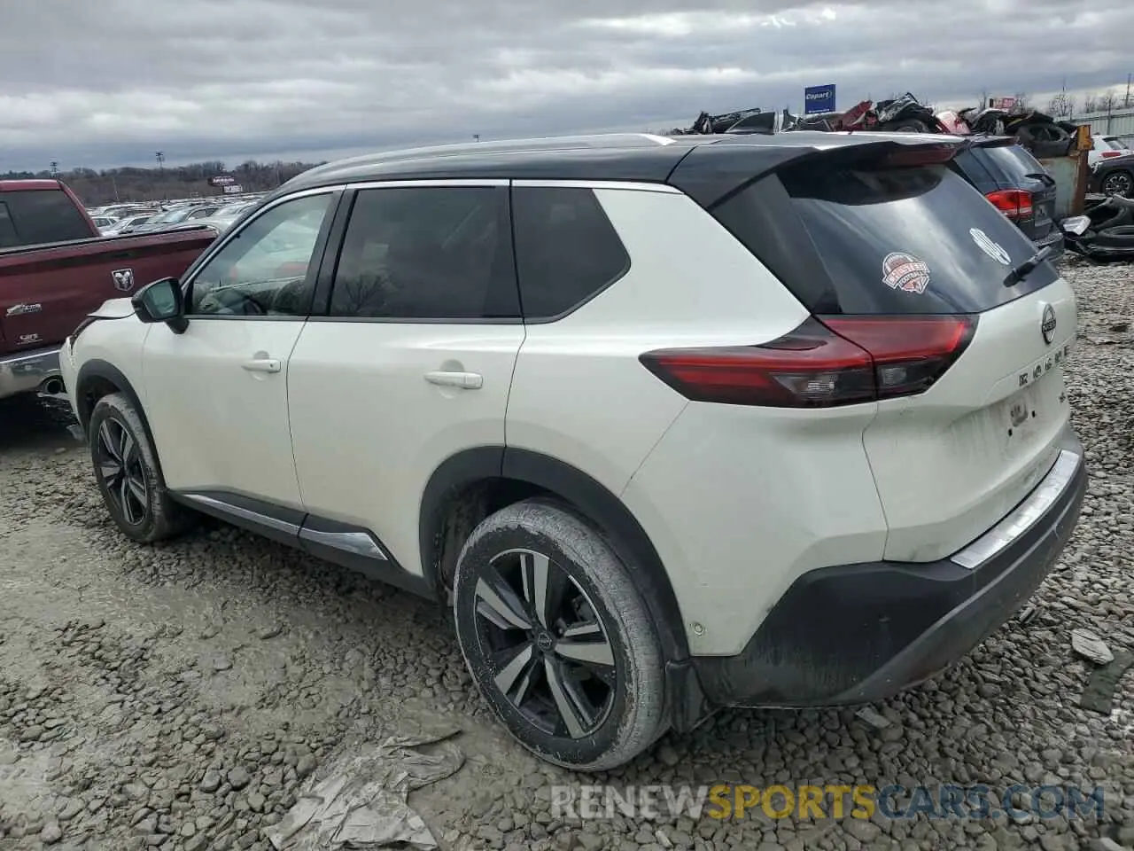 2 Photograph of a damaged car JN8BT3CA9PW420230 NISSAN ROGUE 2023