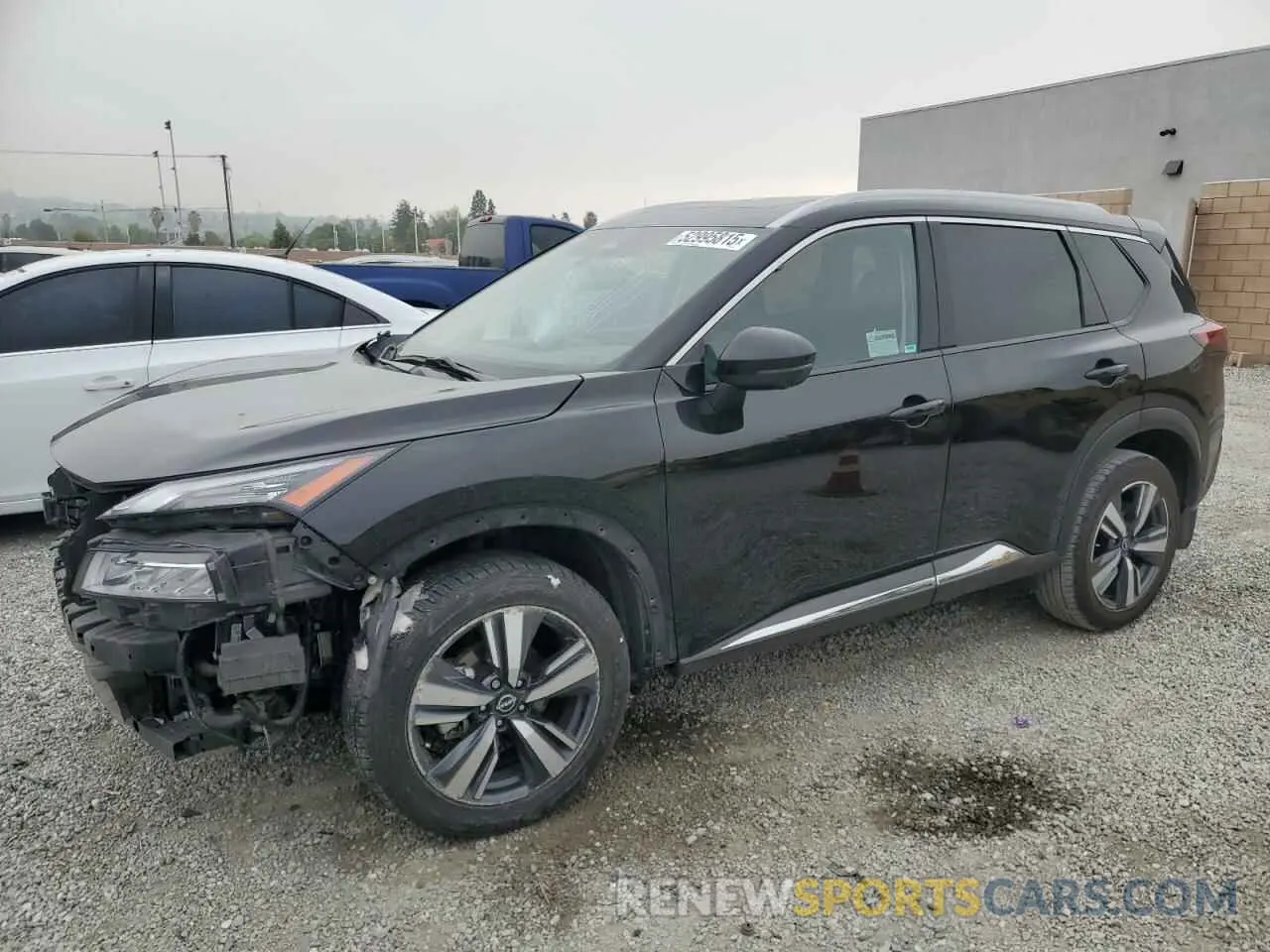 1 Photograph of a damaged car JN8BT3CA9PW424620 NISSAN ROGUE 2023