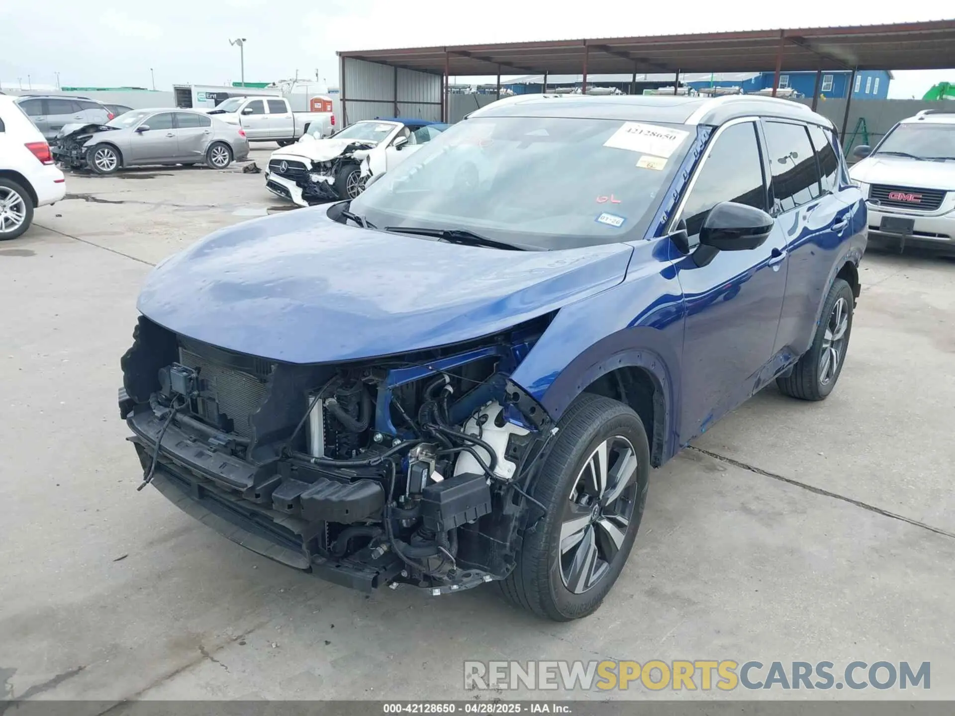 2 Photograph of a damaged car JN8BT3CAXPW001822 NISSAN ROGUE 2023