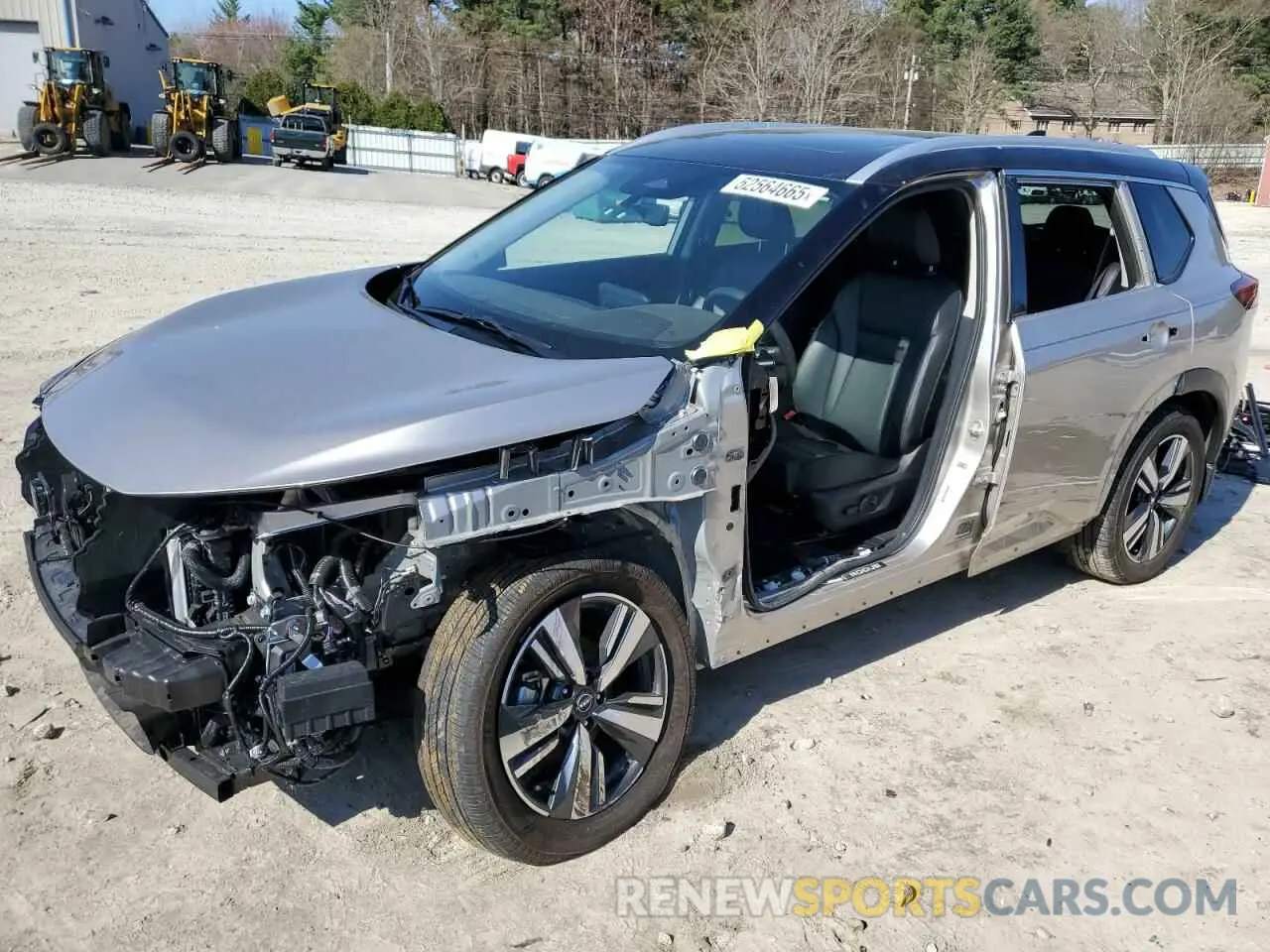 1 Photograph of a damaged car JN8BT3CB0PW189422 NISSAN ROGUE 2023