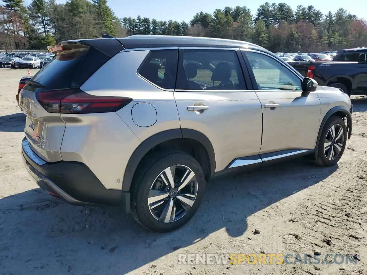 3 Photograph of a damaged car JN8BT3CB0PW189422 NISSAN ROGUE 2023
