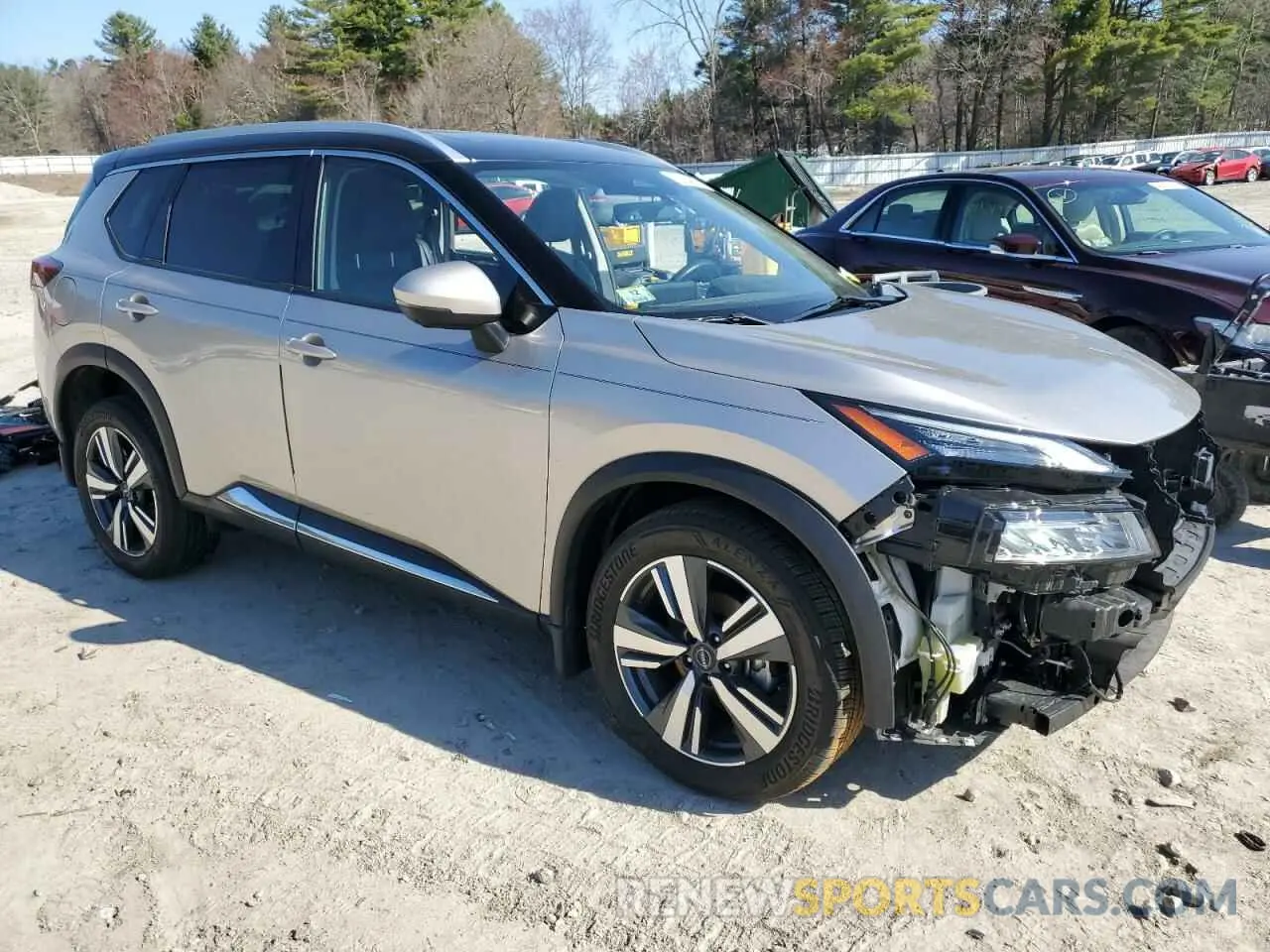 4 Photograph of a damaged car JN8BT3CB0PW189422 NISSAN ROGUE 2023