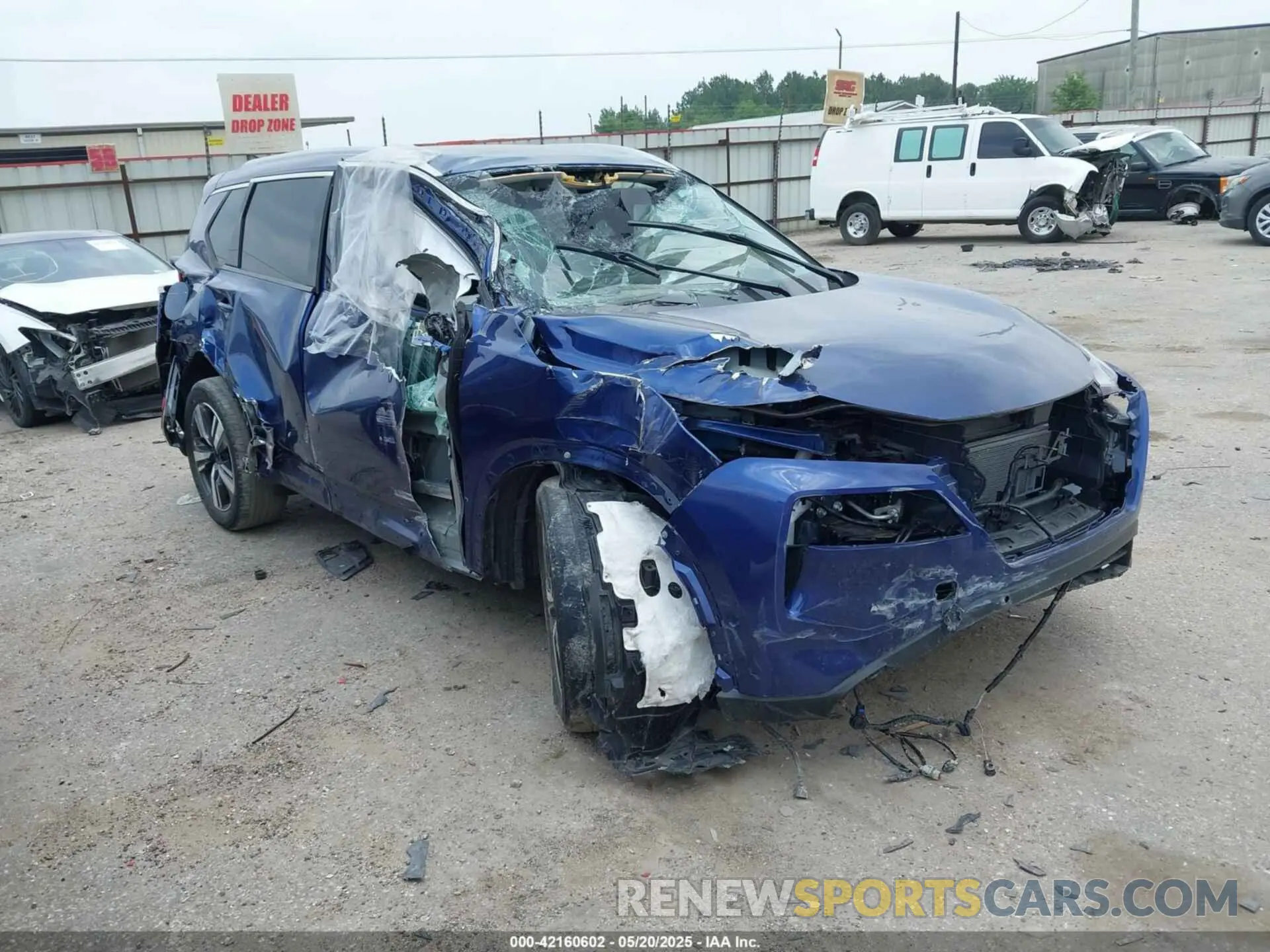 1 Photograph of a damaged car JN8BT3CB0PW464111 NISSAN ROGUE 2023