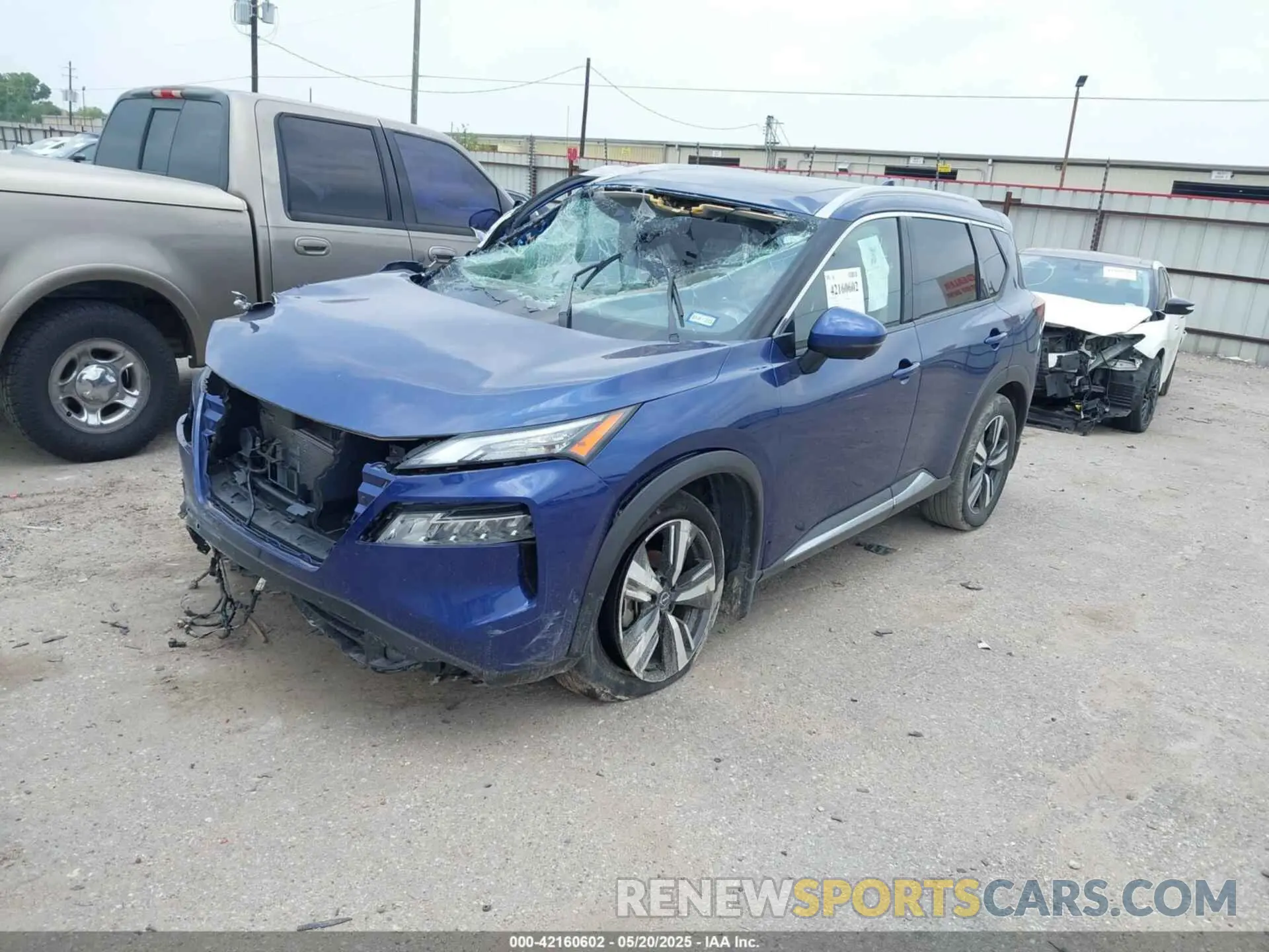 2 Photograph of a damaged car JN8BT3CB0PW464111 NISSAN ROGUE 2023