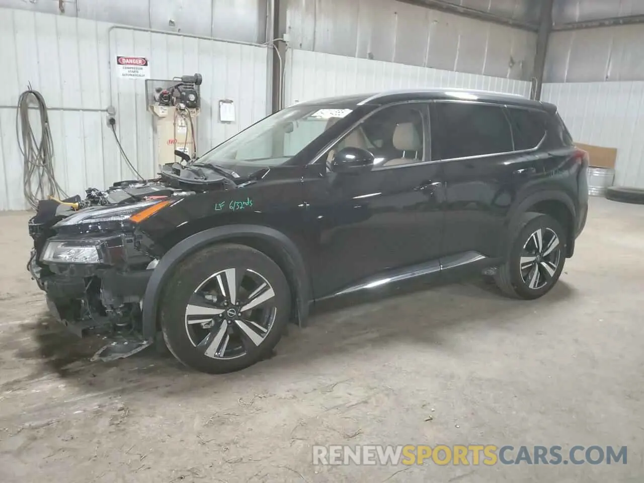 1 Photograph of a damaged car JN8BT3CB0PW490661 NISSAN ROGUE 2023