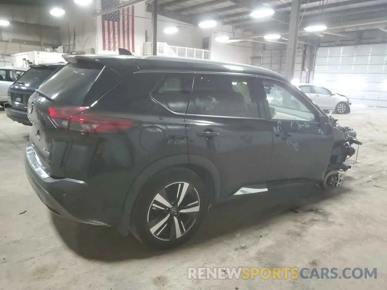 3 Photograph of a damaged car JN8BT3CB0PW490661 NISSAN ROGUE 2023