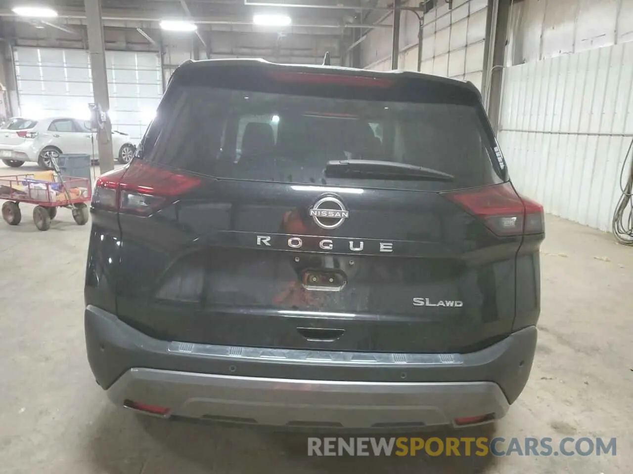 6 Photograph of a damaged car JN8BT3CB0PW490661 NISSAN ROGUE 2023