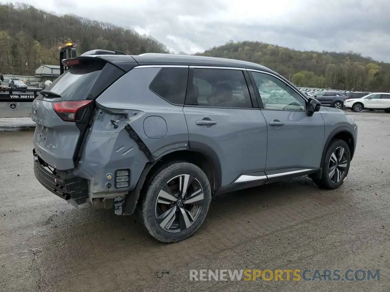 3 Photograph of a damaged car JN8BT3CB1PW188585 NISSAN ROGUE 2023