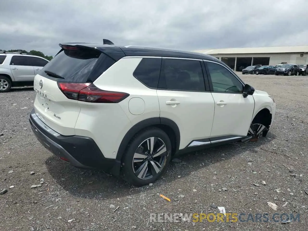 3 Photograph of a damaged car JN8BT3CB2PW489477 NISSAN ROGUE 2023