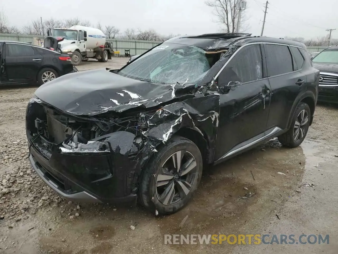 1 Photograph of a damaged car JN8BT3CB3PW195909 NISSAN ROGUE 2023