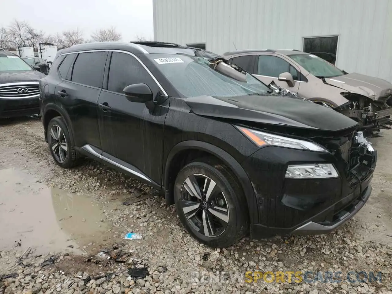 4 Photograph of a damaged car JN8BT3CB3PW195909 NISSAN ROGUE 2023