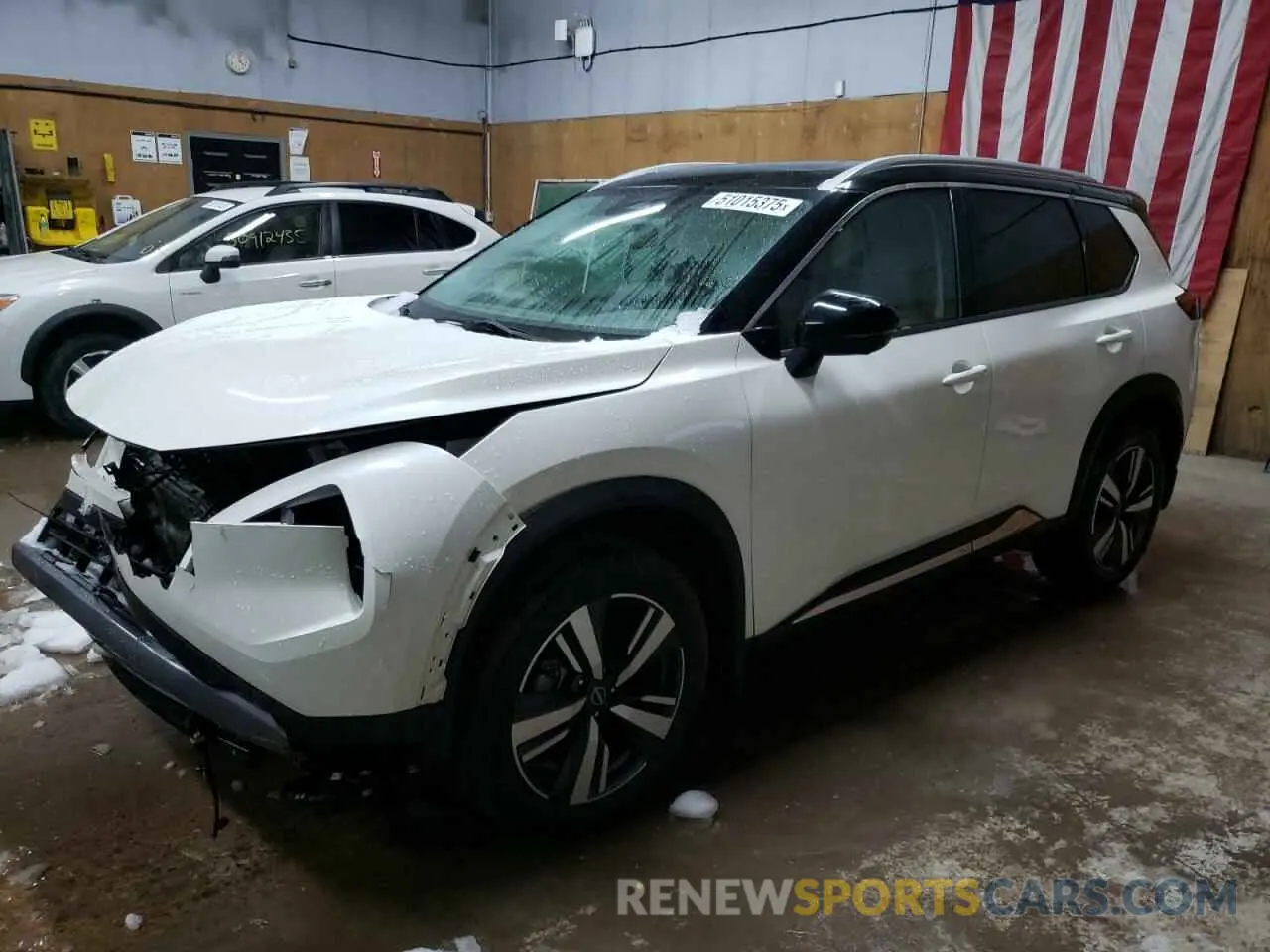 1 Photograph of a damaged car JN8BT3CB3PW484174 NISSAN ROGUE 2023