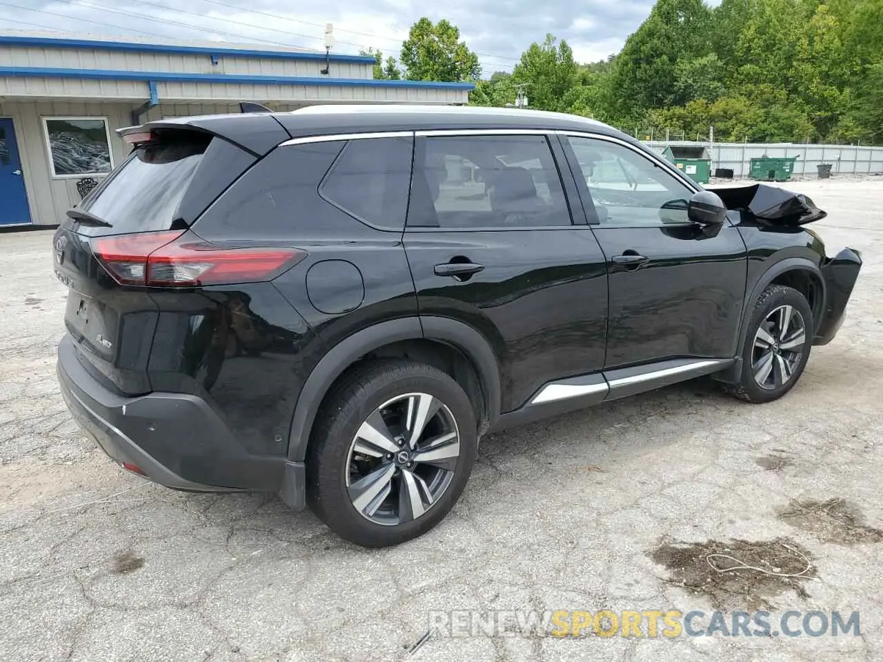 3 Photograph of a damaged car JN8BT3CB5PW463763 NISSAN ROGUE 2023