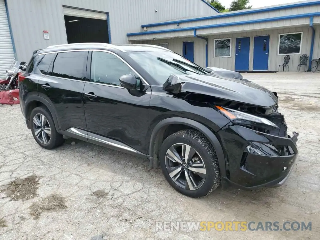 4 Photograph of a damaged car JN8BT3CB5PW463763 NISSAN ROGUE 2023