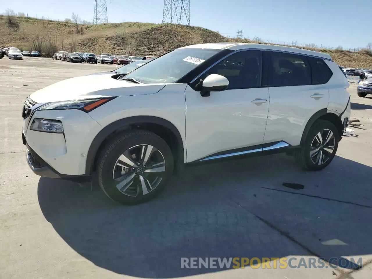 1 Photograph of a damaged car JN8BT3CB5PW488470 NISSAN ROGUE 2023
