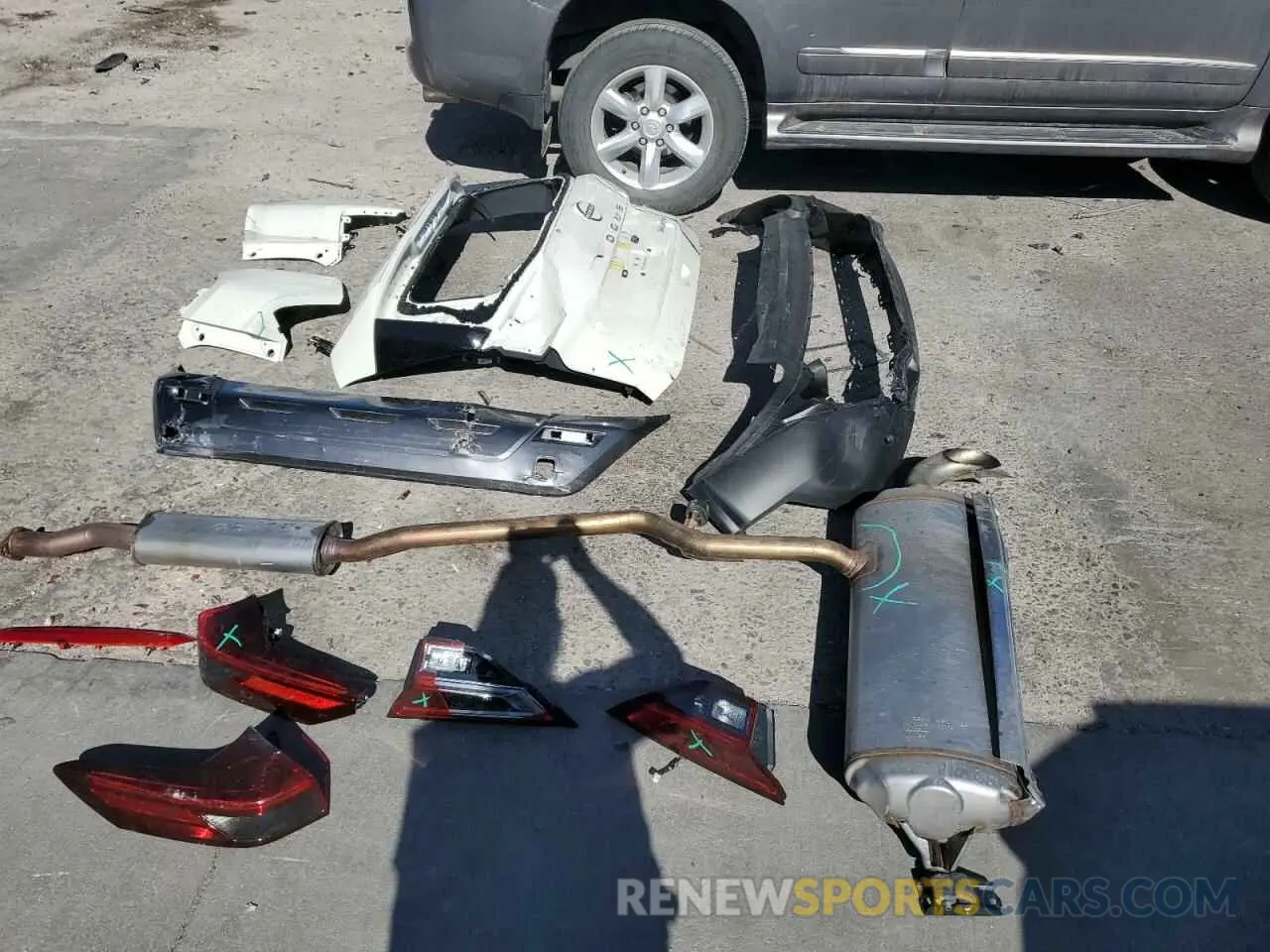 13 Photograph of a damaged car JN8BT3CB5PW488470 NISSAN ROGUE 2023
