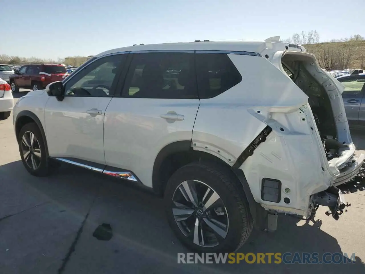 2 Photograph of a damaged car JN8BT3CB5PW488470 NISSAN ROGUE 2023
