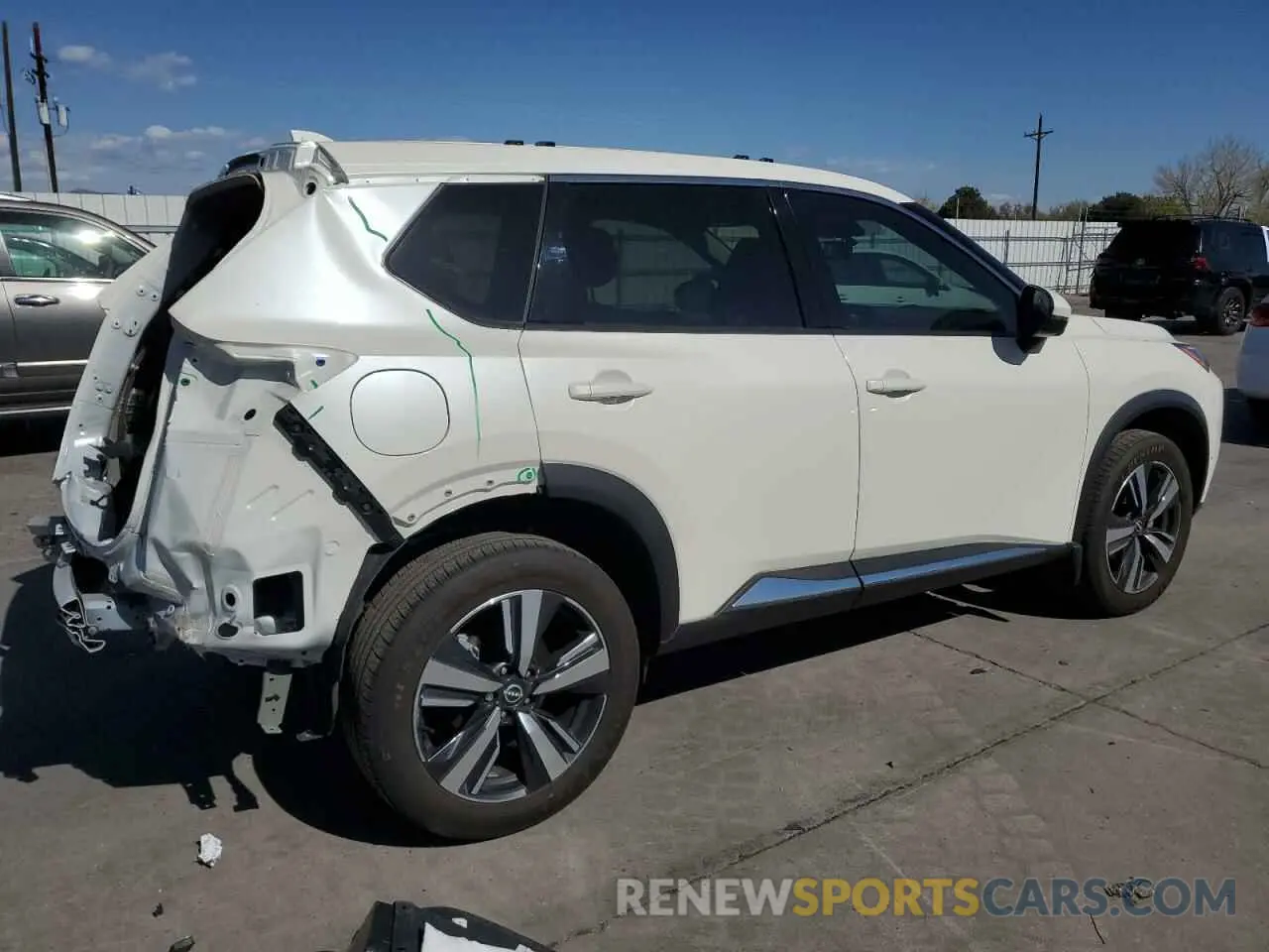 3 Photograph of a damaged car JN8BT3CB5PW488470 NISSAN ROGUE 2023