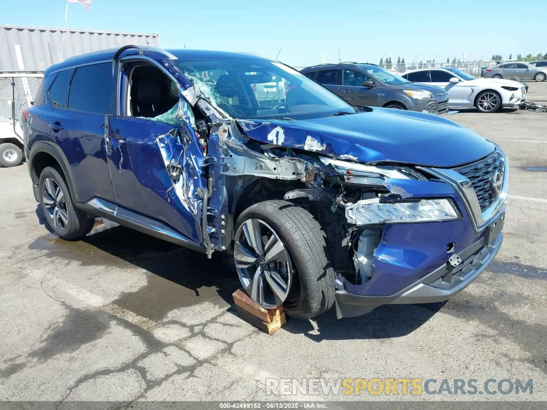 1 Photograph of a damaged car JN8BT3CB6PW463416 NISSAN ROGUE 2023
