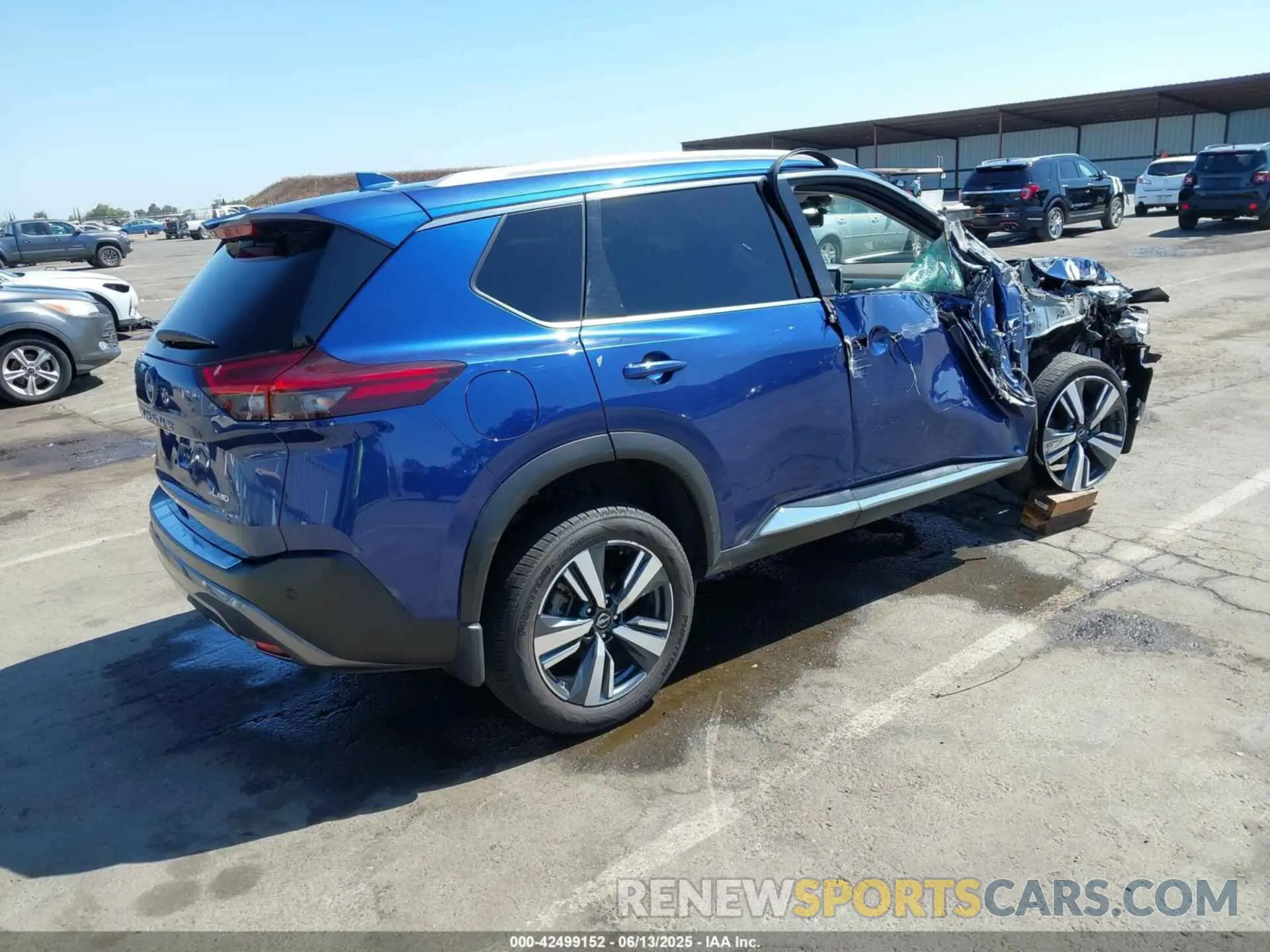 4 Photograph of a damaged car JN8BT3CB6PW463416 NISSAN ROGUE 2023