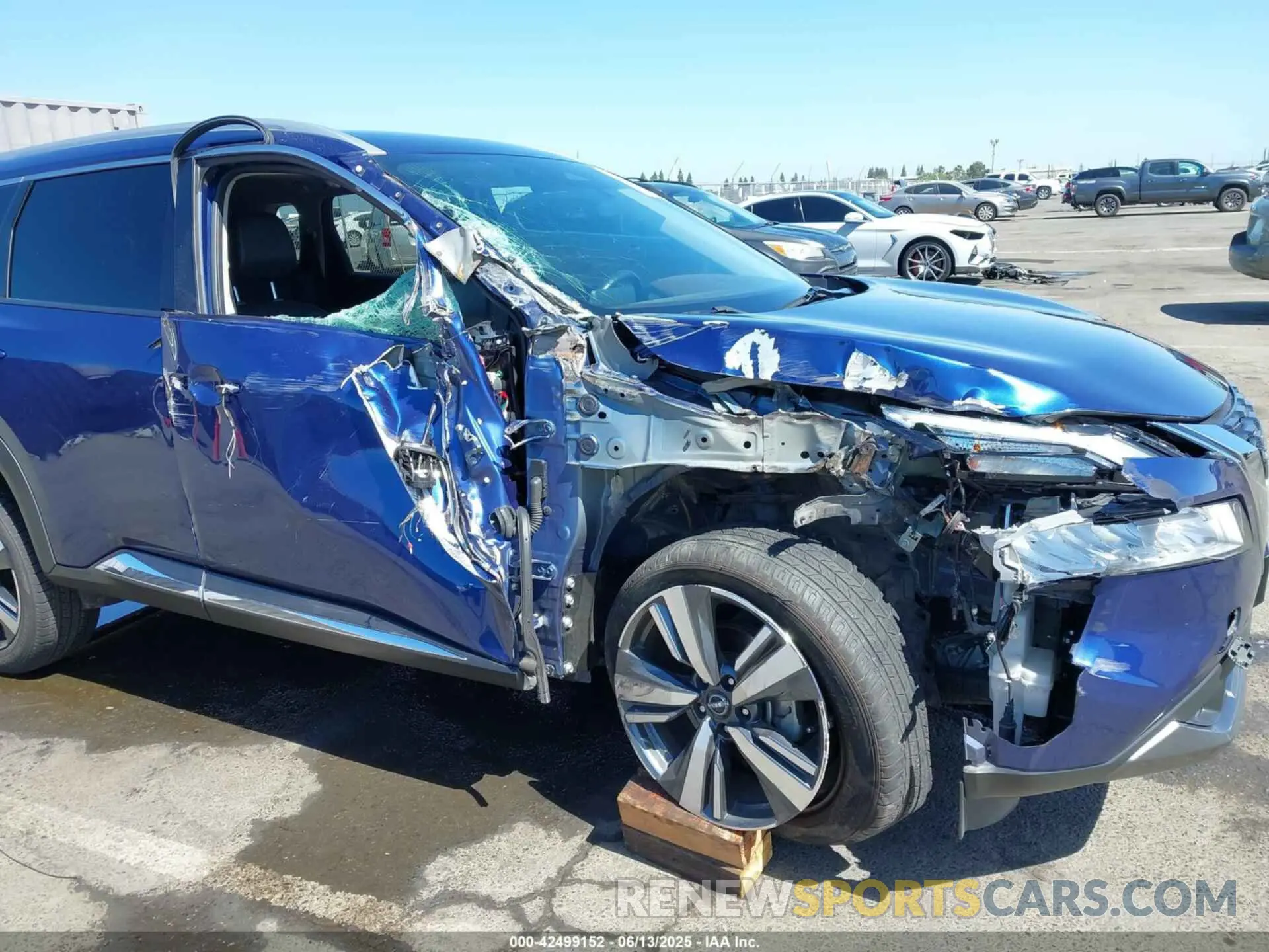 6 Photograph of a damaged car JN8BT3CB6PW463416 NISSAN ROGUE 2023