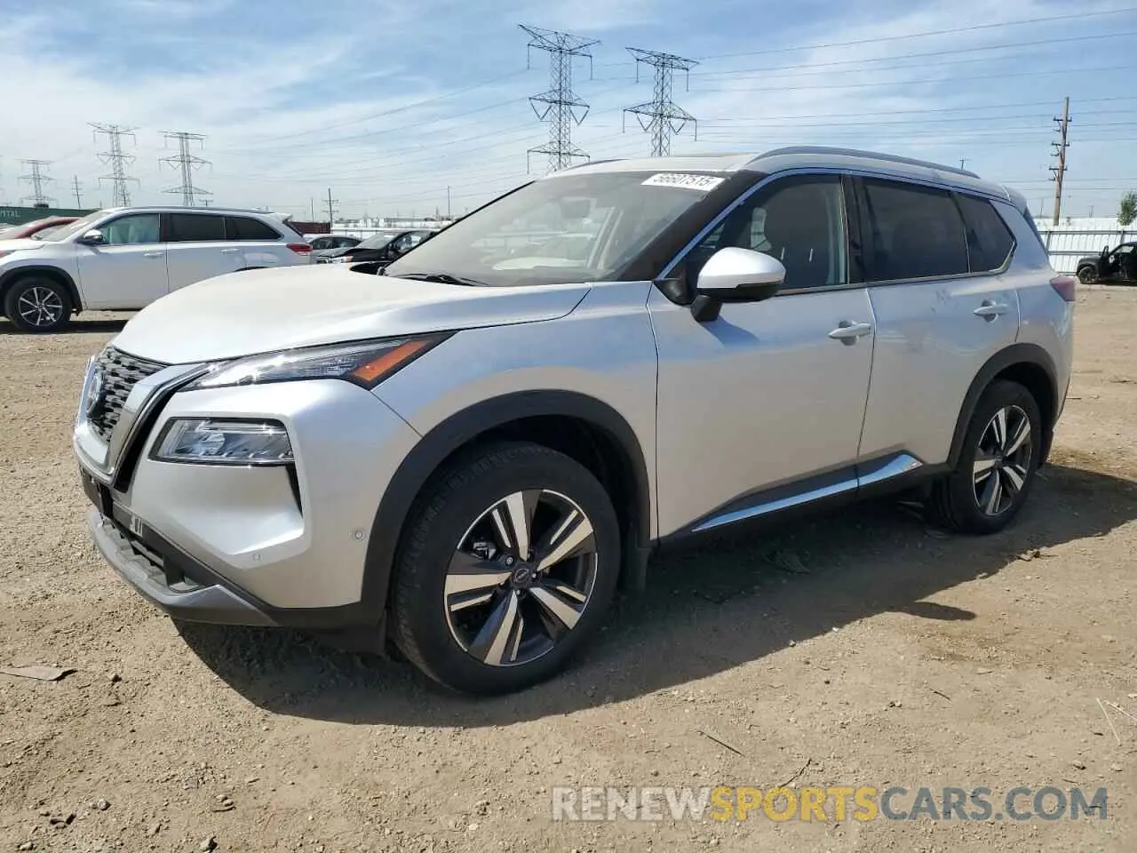1 Photograph of a damaged car JN8BT3CB7PW465627 NISSAN ROGUE 2023