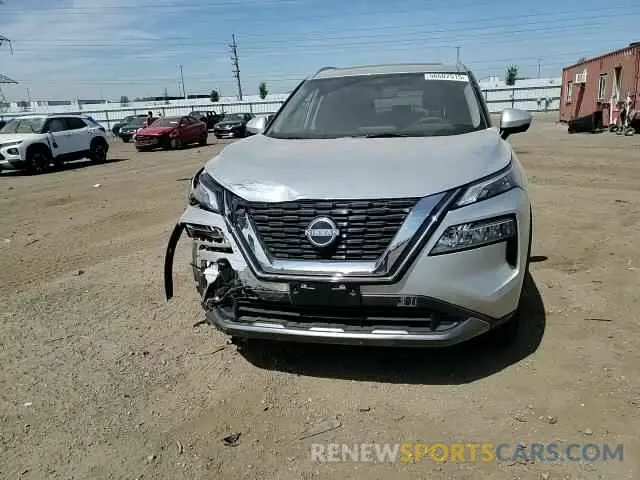 13 Photograph of a damaged car JN8BT3CB7PW465627 NISSAN ROGUE 2023