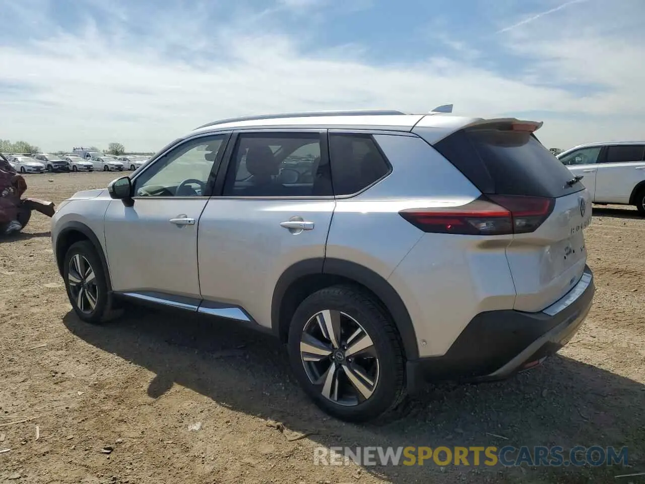 2 Photograph of a damaged car JN8BT3CB7PW465627 NISSAN ROGUE 2023